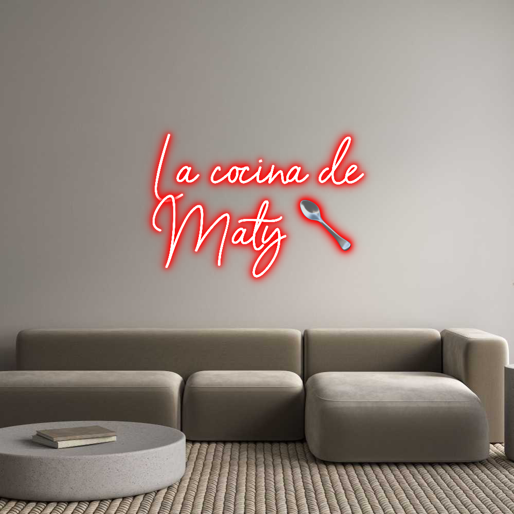 Neon personalizado: La cocina de
...