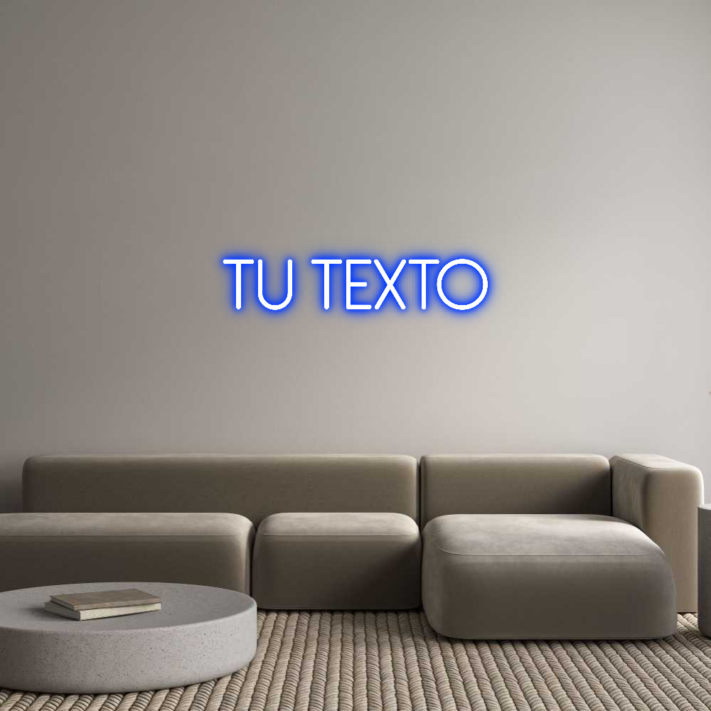 Neon personalizado: Tu texto