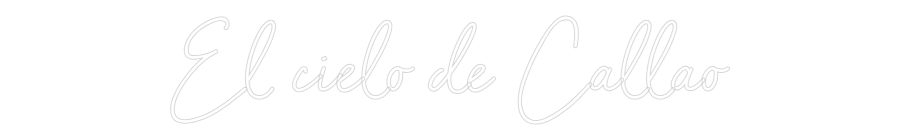 Neon personalizado: El cielo de C...