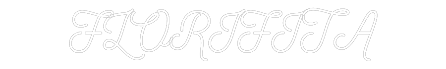 Neon personalizado: FLORIFITA