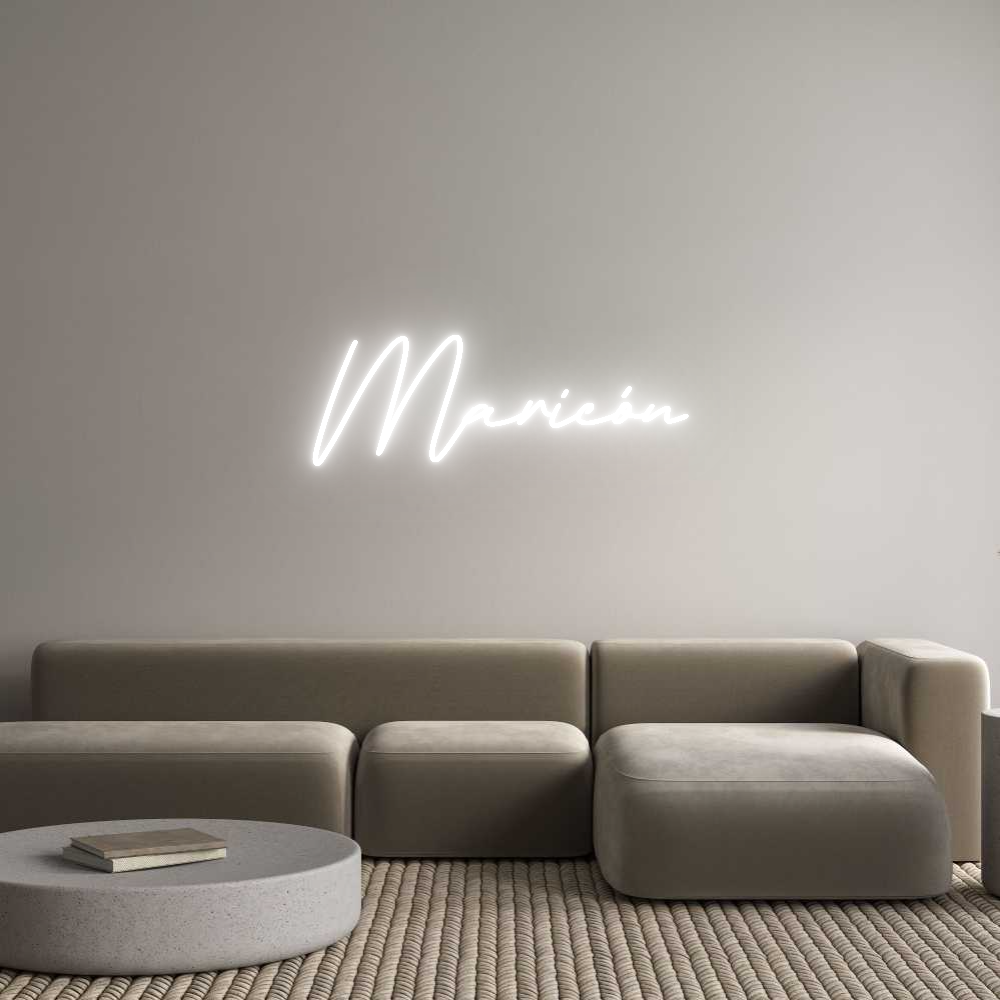 Neon personalizado: Maricón
