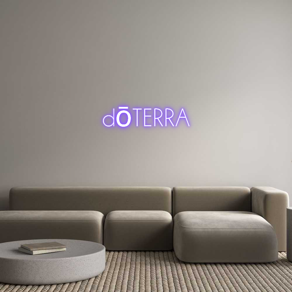Neon personalizado: dōTERRA
