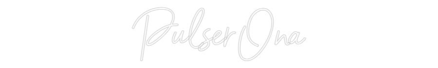 Neon personalizado: PulserOna