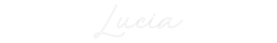 Neon personalizado: Lucia