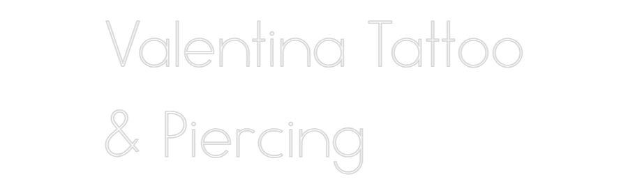 Neon personalizado: Valentina Tat...