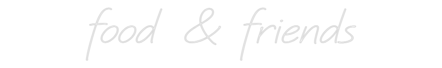 Neon personalizado: food & frie...