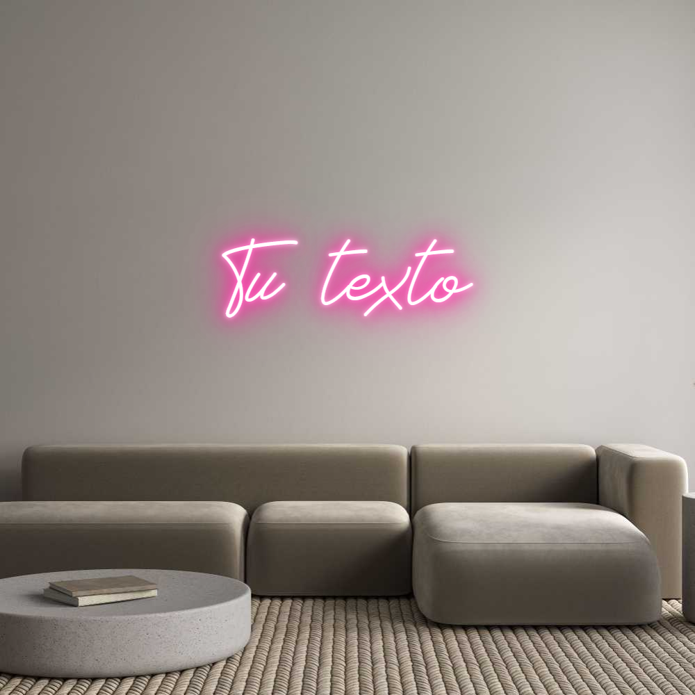 Neon personalizado: Tu texto