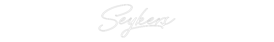 Neon personalizado: Seykers