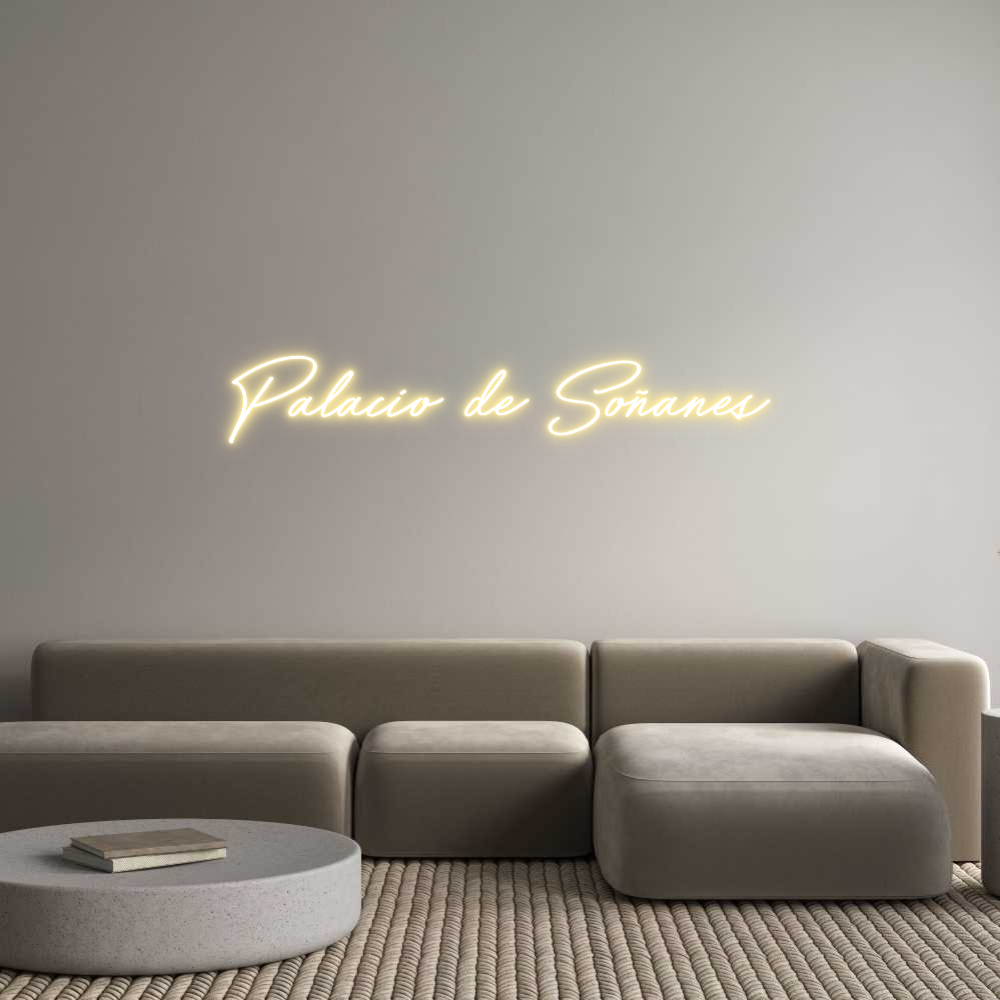 Neon personalizado: Palacio de So...
