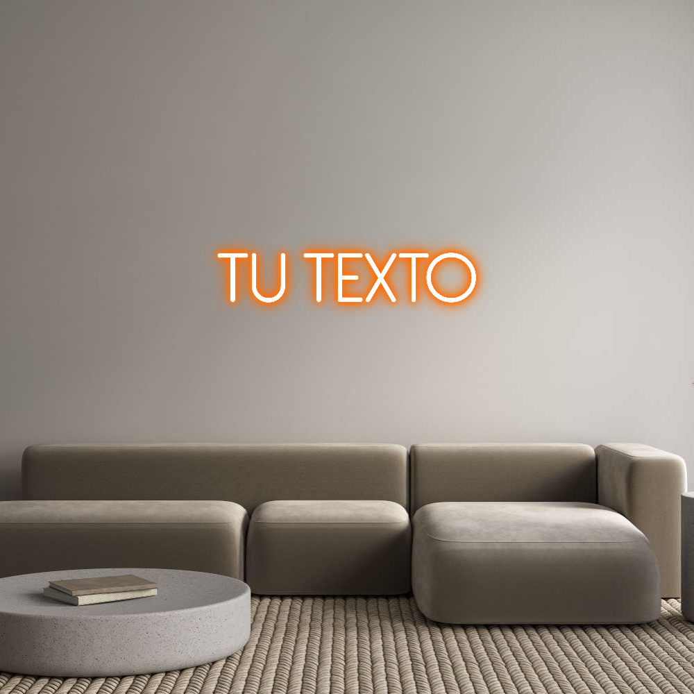 Neon personalizado: Tu texto