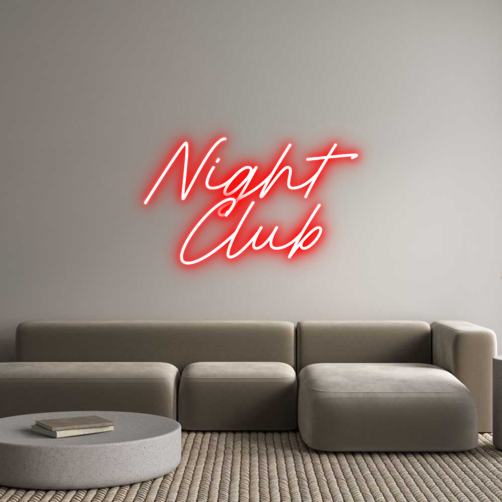 Neon personalizado: Night
Club