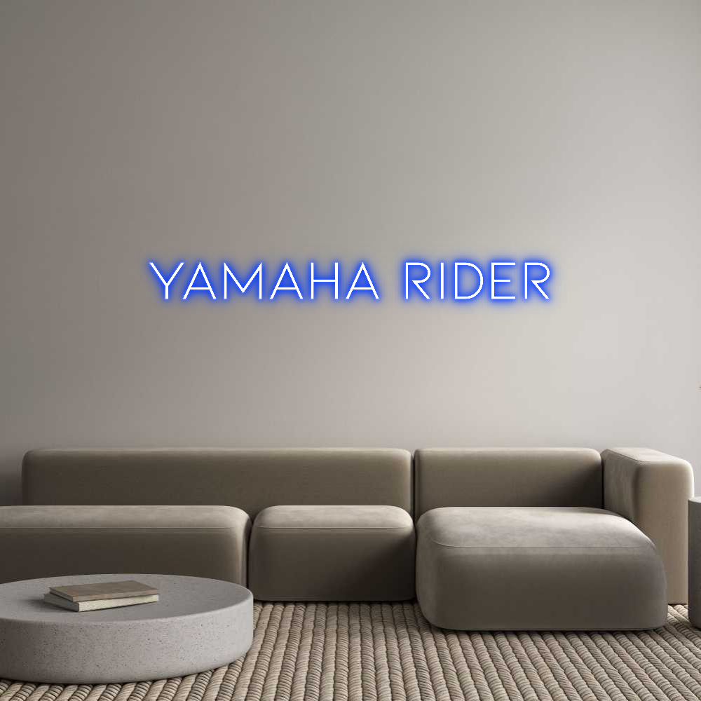 Neon personalizado: Yamaha Rider