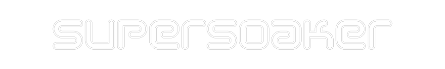 Neon personalizado: Supersoaker