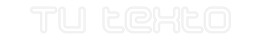 Neon personalizado: Tu texto