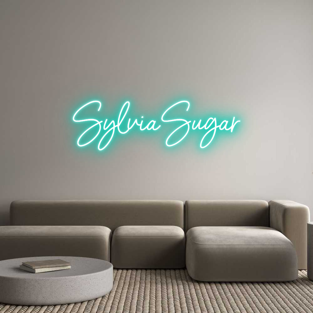 Neon personalizado: SylviaSugar