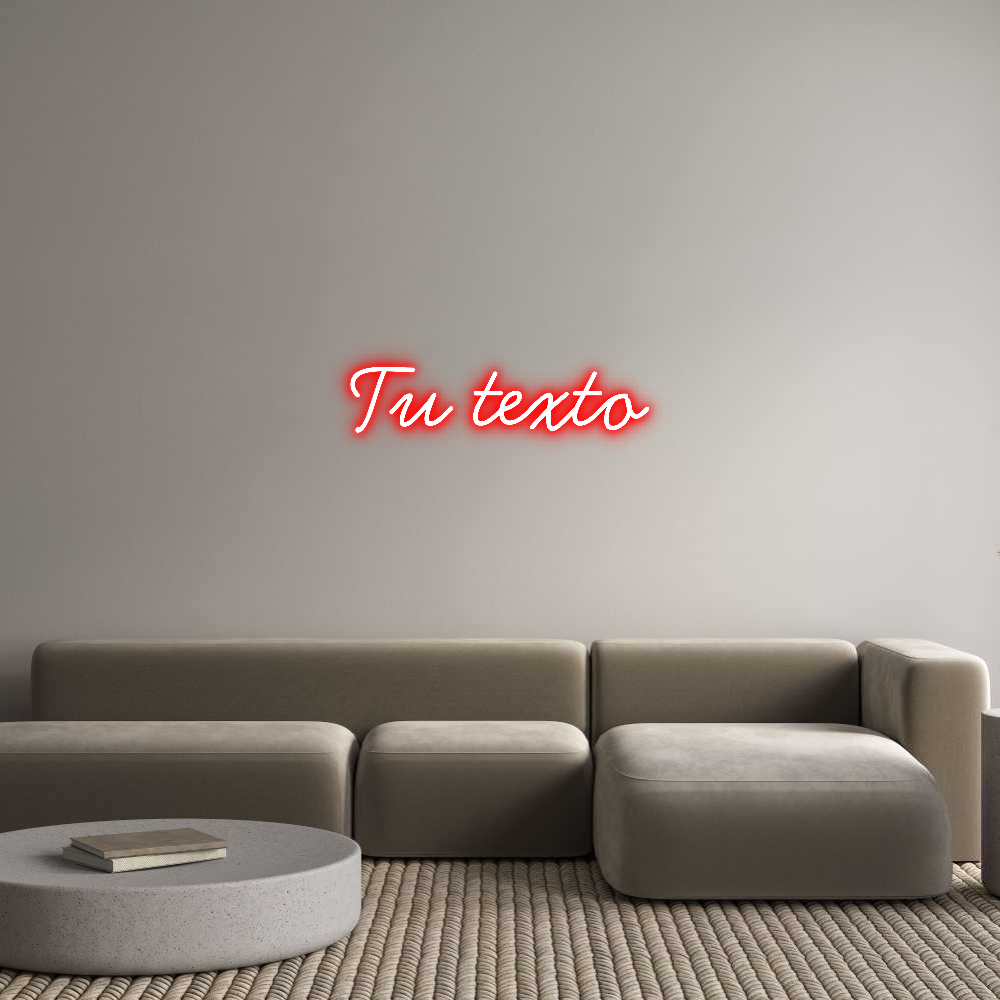 Neon personalizado: Tu texto