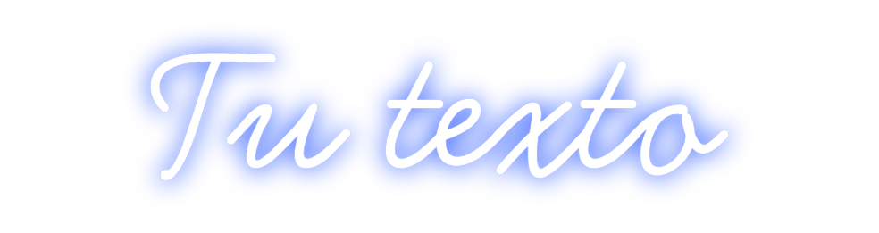 Custom Neon: Tu texto