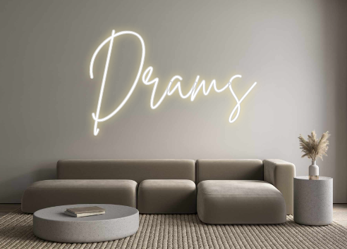 Neon personalizado: Drams