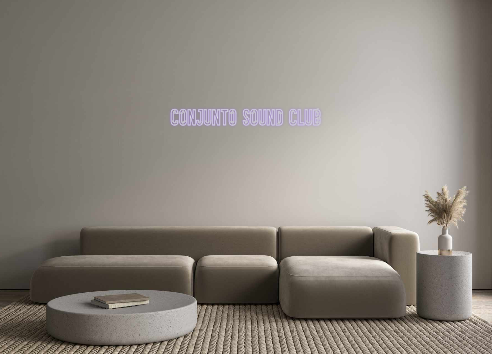 Neon personalizado: Conjunto soun...