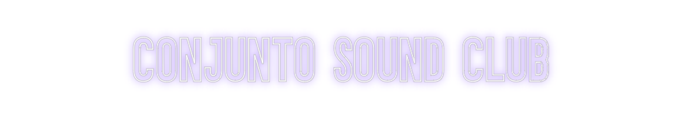 Neon personalizado: Conjunto soun...