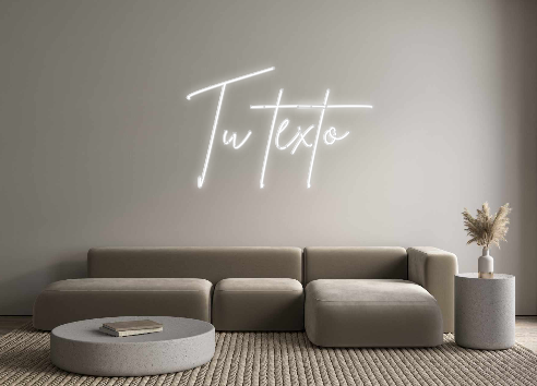 Neon personalizado: Tu texto