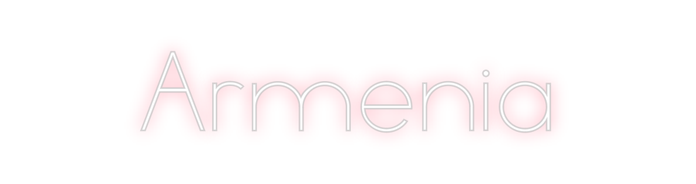 Neon personalizado: Armenia