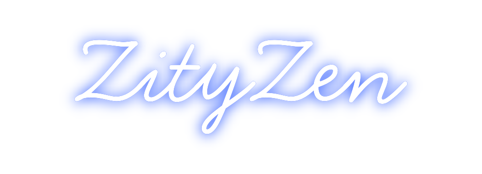 Neon personalizado: ZityZen