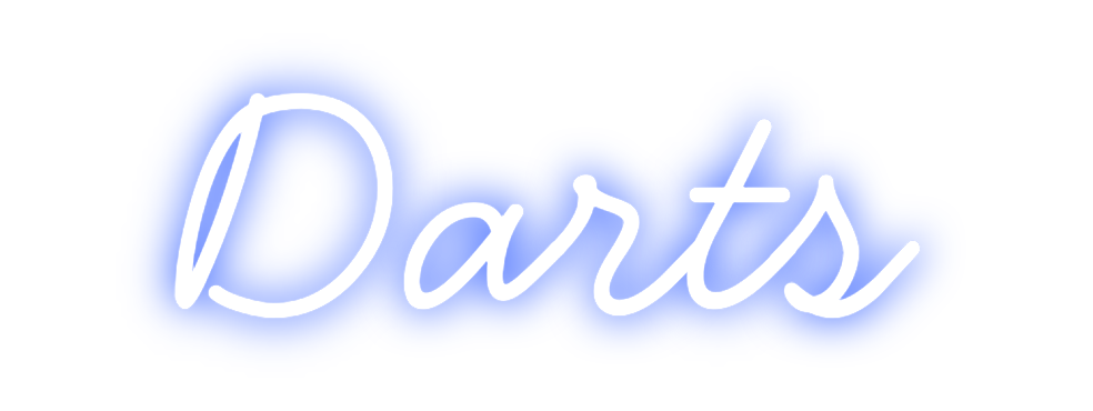 Neon personalizado: Darts