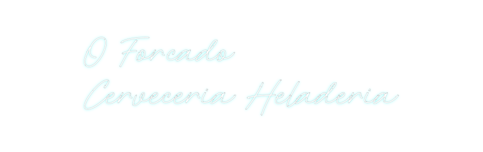 Neon personalizado: O Forcado
Cer...