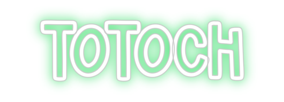 Neon personalizado: Totoch