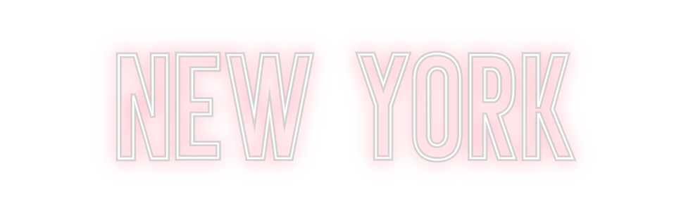 Neon personalizado: New York