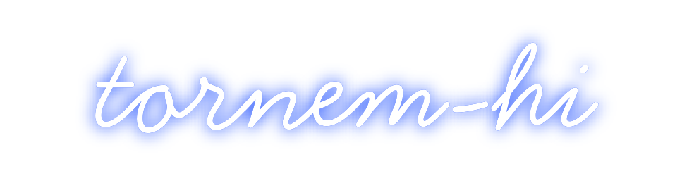 Neon personalizado: tornem-hi