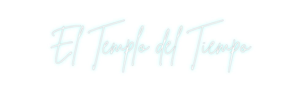 Neon personalizado: El Templo del...