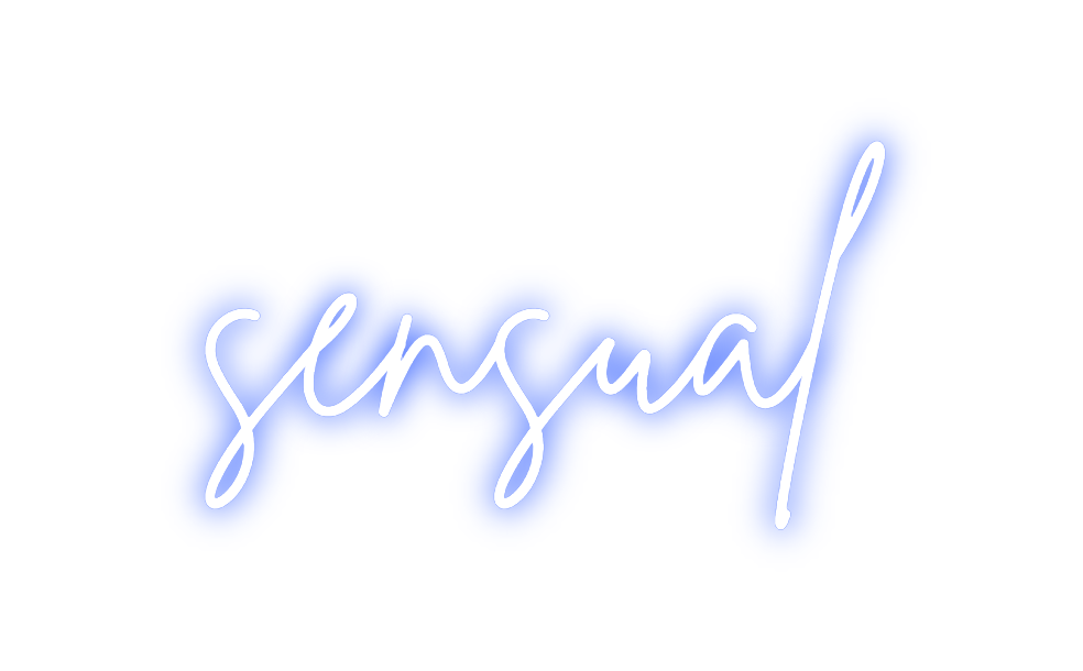 Neon personalizado: sensual