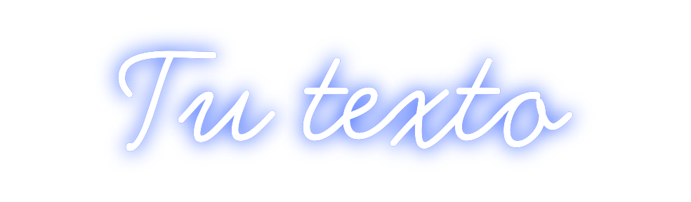 Neon personalizado: Tu texto