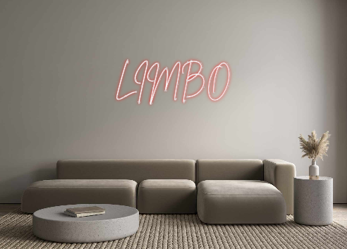Neon personalizado: LIMBO