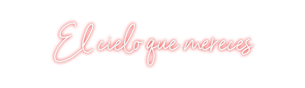 Neon personalizado: El cielo que ...