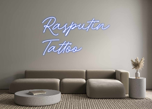 Neon personalizado: Rasputin
Tattoo
