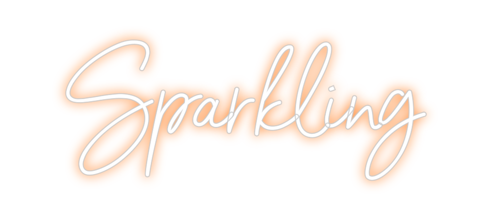 Neon personalizado: Sparkling