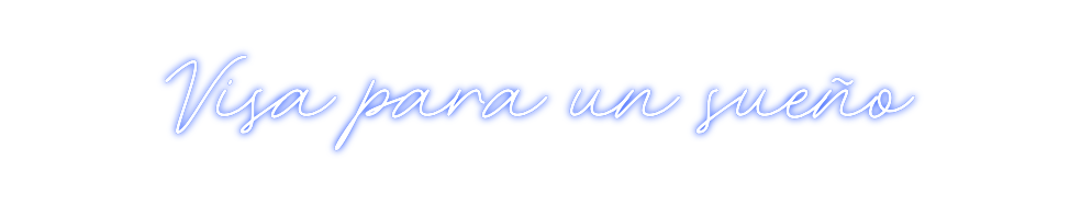 Neon personalizado: Visa para un ...