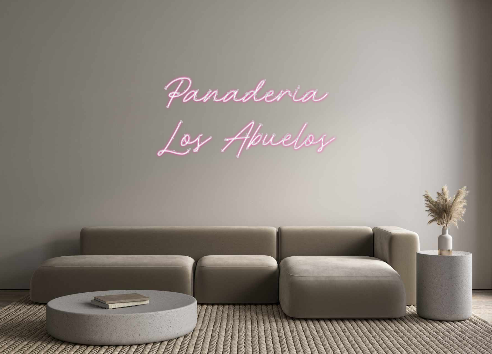 Neon personalizado: Panaderia
Los...
