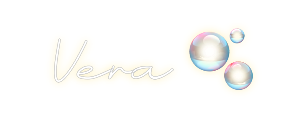 Neon personalizado: Vera 🫧
