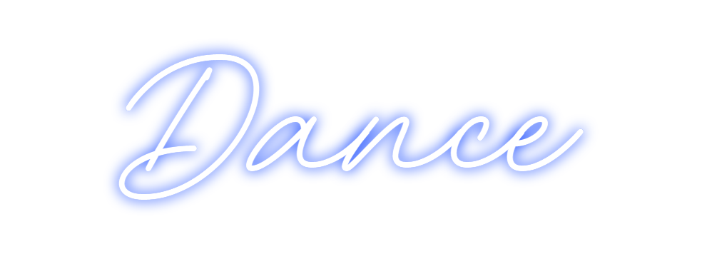 Neon personalizado: Dance