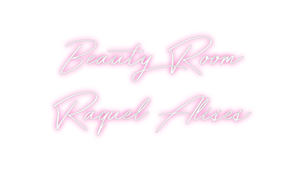 Neon personalizado: Beauty Room
R...