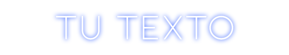 Neon personalizado: Tu texto