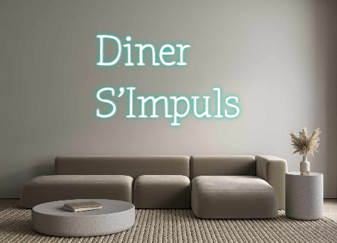 Neon personalizado: Diner
S’Impuls