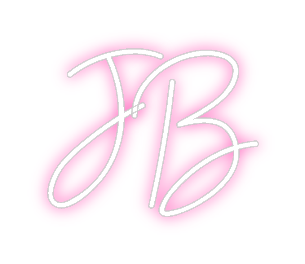 Neon personalizado: JB