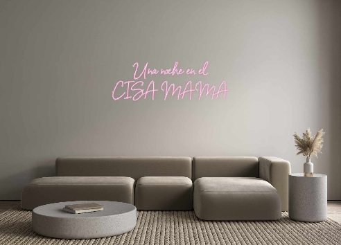 Neon personalizado: Una noche en ...