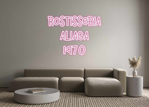 Neon personalizado: ROSTISSERIA
...