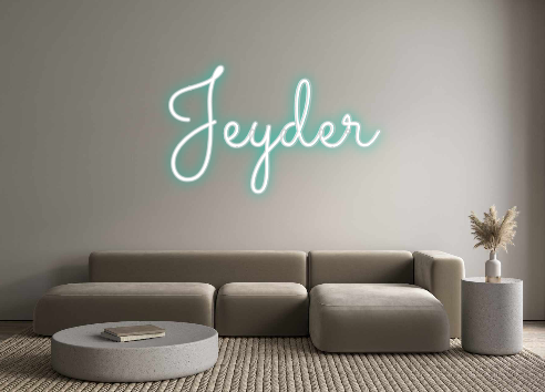 Neon personalizado: Jeyder